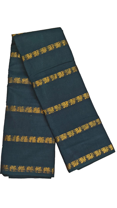 Rani Sungudi Saree Doubleside Border Self - Annamayil Veldhari