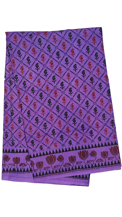 Rani Sungudi Cotton Saree Without Zari Border Sanjana Rangoli