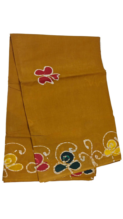 Rani Sungudi Cotton Sarees With Blouse - Hand Painted