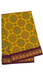 Yellow saree with green floral patterns Rani sungudi Sarees