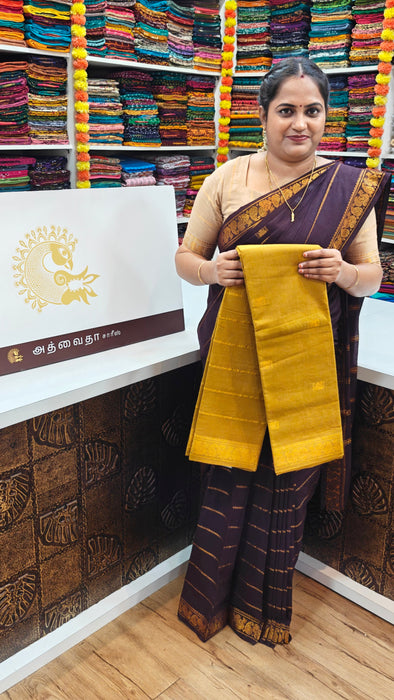 Rani Sungudi Saree Veldhari Half And Half Self Annamayil Border