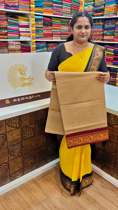 Rani 120's Sungudi Cotton Saree One Side Border - Plain