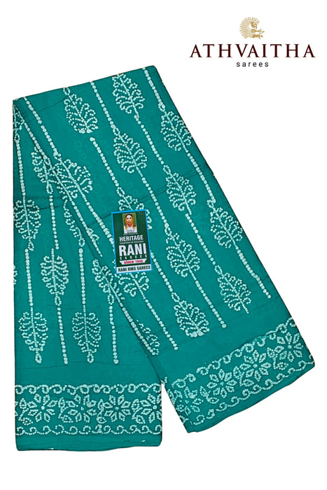 Heritage Rani Sungudi Sarees Without Zari Border Fancy Cool Cotton