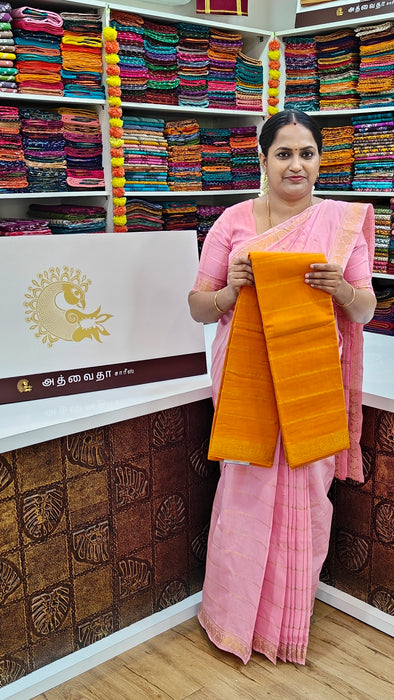 Heritage Rani Sungudi Cotton Saree With Doubleside Self-Veldhari