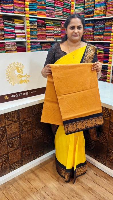 Rani 120's Sungudi Cotton Saree One Side Border - Plain