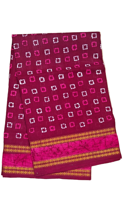 Heritage Rani Sungudi Sarees Ice Katti With Kasumalai Border