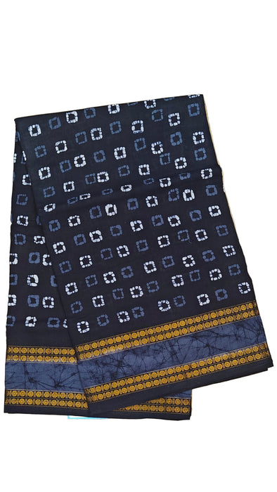 Heritage Rani Sungudi Sarees Ice Katti With Kasumalai Border