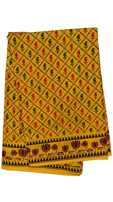 Rani Sungudi Cotton Saree Without Zari Border Sanjana Rangoli