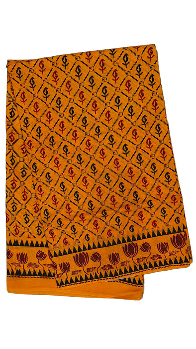 Rani Sungudi Cotton Saree Without Zari Border Sanjana Rangoli
