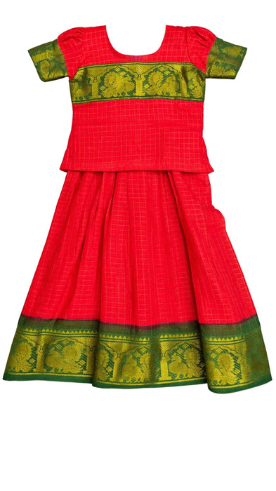 Traditional South Indian Dress for Kids
