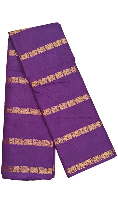 Rani Sungudi Saree Doubleside Border Self - Annamayil Veldhari