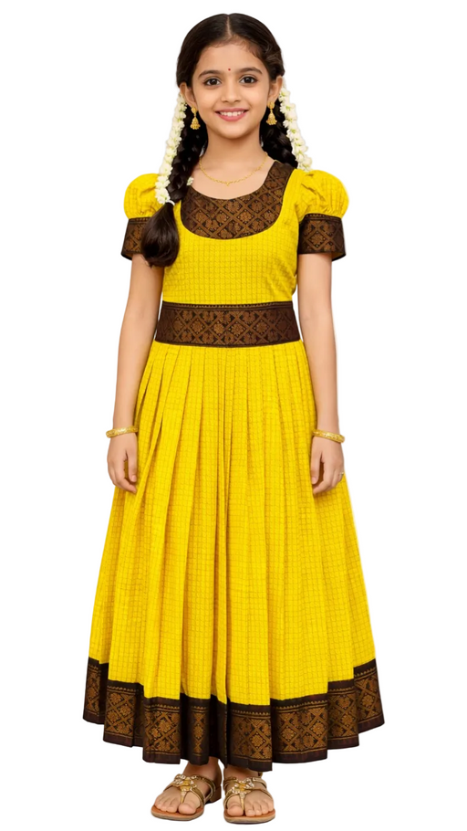 Pongal Special Kids Sungudi Pavadai Sattai