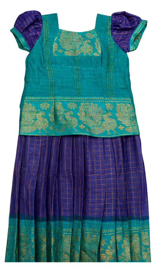 Traditional Cotton Ghagra Choli for Girls