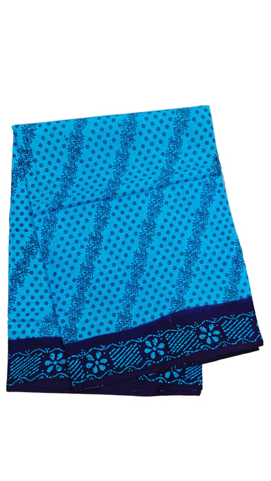 Rani Sungudi Madisar Sarees 10.50Yards Without Zari contrast Border - Kodimalar
