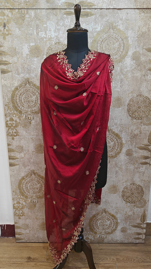 MaroonShawl-AestheticShawl-MaroonAesthetic