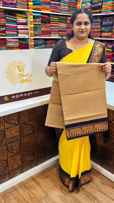 Rani 120's Sungudi Cotton Saree One Side Border - Plain