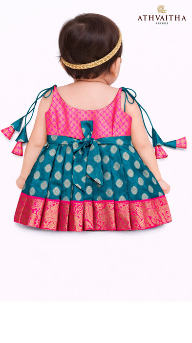 Banarasi Kids Maxi Gown - Nakshatra