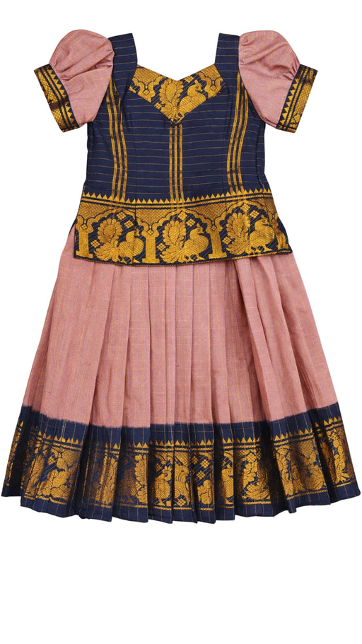 Premium Sungudi Cotton Kids Pavadai Set