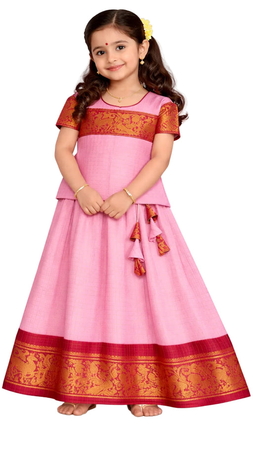 Soft Cotton Pavadai Sattai for Toddlers