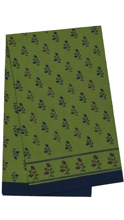 Rani Sungudi Cotton Sarees Without Zari Border