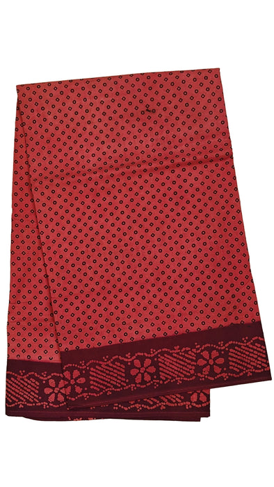 Rani 120's Polkadot Sungudi Cotton Sarees Without Zari Border