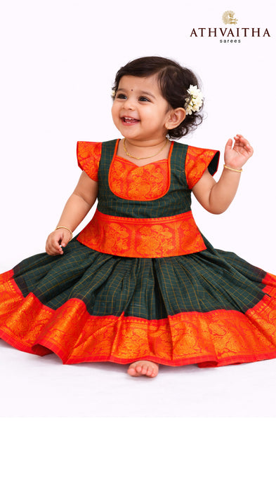 Readymade Traditional Dress for 5 Year Old