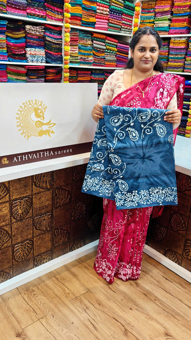Rani Sungudi Cotton Sarees Without Zari Arya Cotton Wax Self